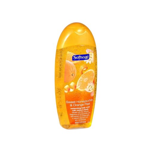 Softsoap Moisturizing Body Wash - Honeysuckle & Orange burst- 20 oz