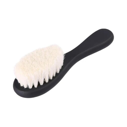 Barber Fade Brush for Man, Barber Duster Brush & Cleaning Brush, Man 's Beard Brush ( Black )