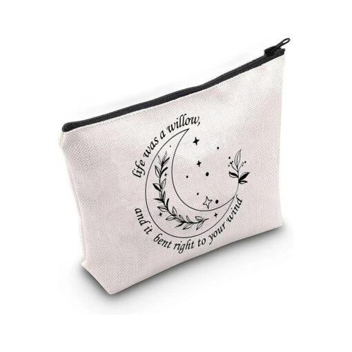 TOBGBE Album Lyrics Inspired Gift Music Lover Makeup Bag Song Lyrics Gift Singer 's Merchandise ( Your Wind )