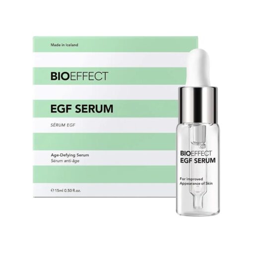 BIOEFFECT EGF Serum with Hyaluronic Acid and Barley Growth Factor, Best Rejuvenating Facial Treatment Fights Wrinkles, Hydrating, Firming, Anti-Aging Skincare for Face & Neck, Oil-Free