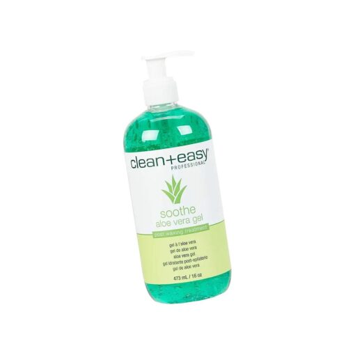 Soothe Aloe Vera Gel Post Waxing Treatment, Calms and Soothes Irritated Skin After Waxing, Non-greasy and Gets Rid Of Excess Wax Residue, 16 oz