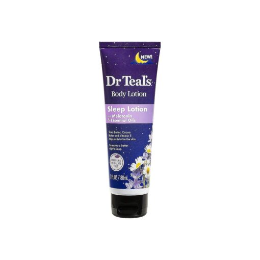 Dr Teal 's Sleep Lotion 3 Fl Oz with Melatonin & essential Oils