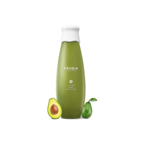 WELCOS FRUDIA Avocado Relief Essence Toner | Calming Toner for Face w/Avocado Extract, Centella Asiatica Extract & MadecassosideX4 | Korean Skin Care Soothing Toner for Sensitive Skin ( 6.59 fl oz )