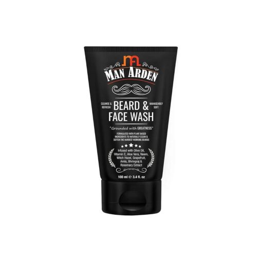 Beard and Face Wash - No Parabens, Sulphate, Silicones - 100ml