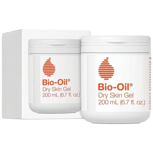 Bio-Oil Dry Skin Gel, Face and Body Moisturizer, Fast Absorbing Hydration, with Soothing Emollients and Vitamin B3, Non-Comedogenic, 6.7 Fl oz