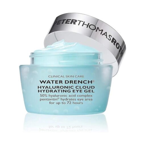 Peter Thomas Roth | Water Drench Hyaluronic Cloud Hydrating Eye Gel | Hyaluronic Acid Eye Gel With Caffeine, for Fine Lines, Wrinkles, Under-Eye Puffiness and Dark Circles