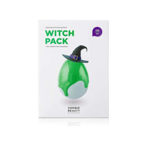 SKIN1004 Witch Pack ( 1box - 8ea ) | Creamy Mud Pack with Green Tea, Water Calming Purifying Pore Care