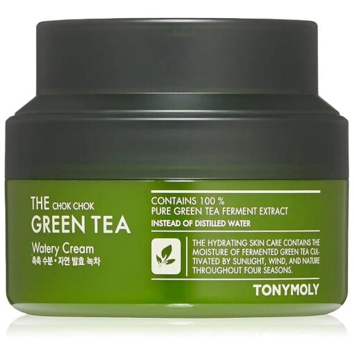 TONYMOLY The Chok Chok Green Tea Watery Cream ,