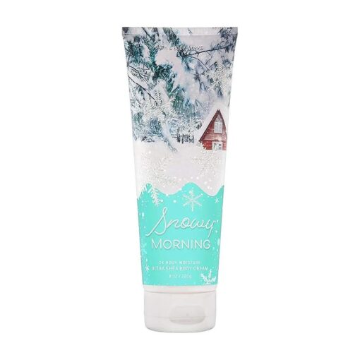 Bath & Body Works Snowy Morning Ultra Shea Body Cream, 8 Ounce