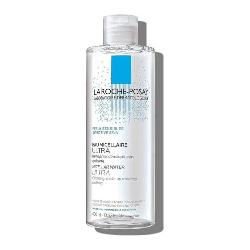 La Roche-Posay Micellar Cleansing Water for Sensitive Skin, Micellar Water Makeup Remover, Cleanses and Hydrates Skin, Gentle Face Toner, Oil Free