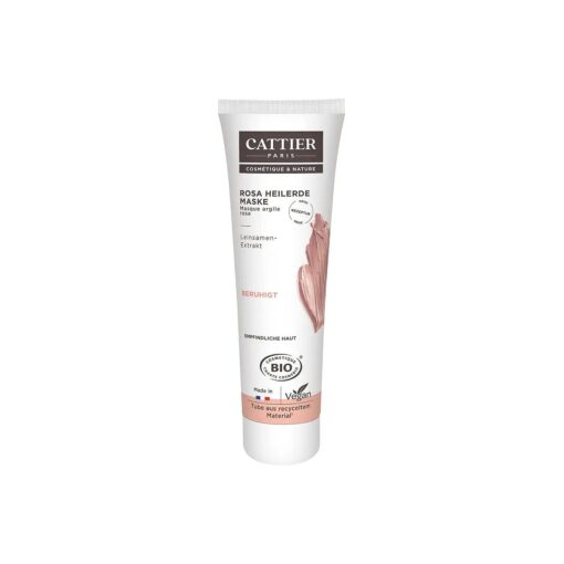 Cattier Rose Healing Clay Mask for Sensitive Skin