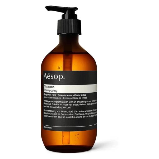 Aesop Shampoo - Enlivening Shampoo For Soft, Shiny, Fragrant Hair - With Frankincense and Panthenol - 16.9 oz