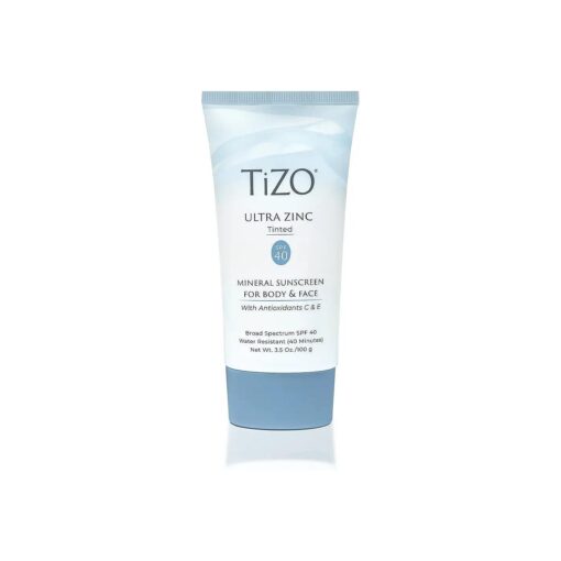 Ultra Zinc Body Face Sunscreen Tinted SPF 40, 3.5 oz