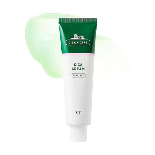 VT COSMETICS CICA Cream - CICALIO Facial Care Cream, Skin Relax, Redness Skin cream, Skin Calming Care Cream, Soothing Skin ( 1.69 oz / 50ml )