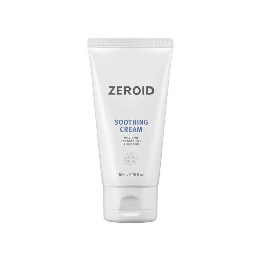 ZEROID Soothing Cream | Korean Dermocosmetic | Soothing | Calming | 2.7 Fl Oz ( 80ml )