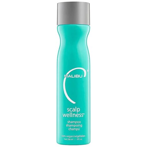 Malibu C Scalp Wellness Shampoo - Soothing + Moisturizing Dry Scalp Shampoo with Spearmint Oil - Non-Irritating, Invigorating Shampoo for Scalp