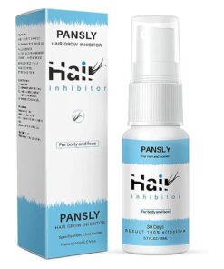 Hair Growth Inhibitor, Hair Stop Growth Spray, Apply after Hair Removal, Permanent Hair Removal Inhibitor for Underarm, Arm, Leg, Bikini Areas, Hair Removal Spray for Women and Men,20ML