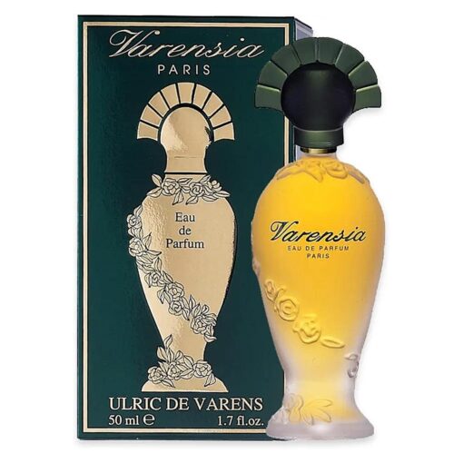 Ulric De Varens VARENSIA - Eau De Parfum for Women - Earthy, Fruity, Floral Scent - Notes of Lotus Flower, Clove Raspberry, & Vanilla- 1.7 Fl Oz