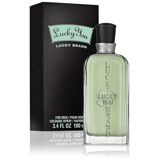 LUCKY You Cologne Spray for Men, Day or Night Casual Scent with Bamboo Stem Fragrance Notes, 3.4 Ounce