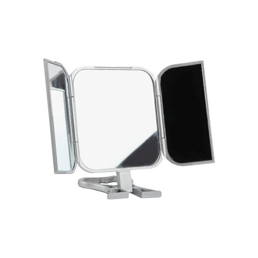 TRENTON Gifts Small 3 Way Mirror, Measures 0.5 x 5.25 x 9 inches, Great for Travel