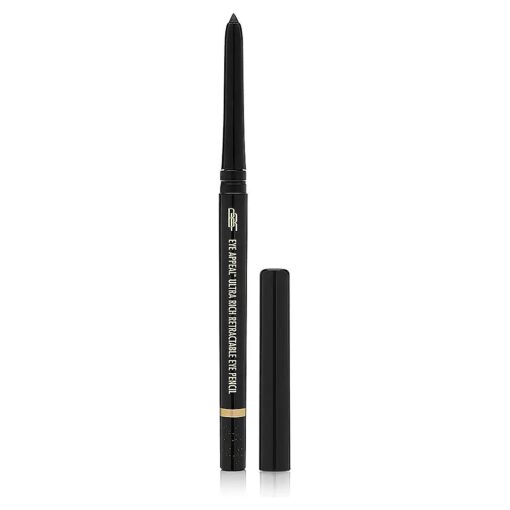 Black Radiance Eye Appeal Eyeliner Pencil Retractable, Sparkling Black, 0.008 Ounce