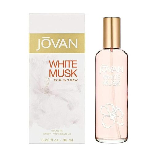 White Musk By Jovan For Women, Cologne Spray, 3.25-Ounce Bottle