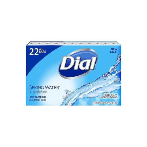 Dial Antibacterial Bar Soap, Spring Water, ( 44 Count -Spring Water )