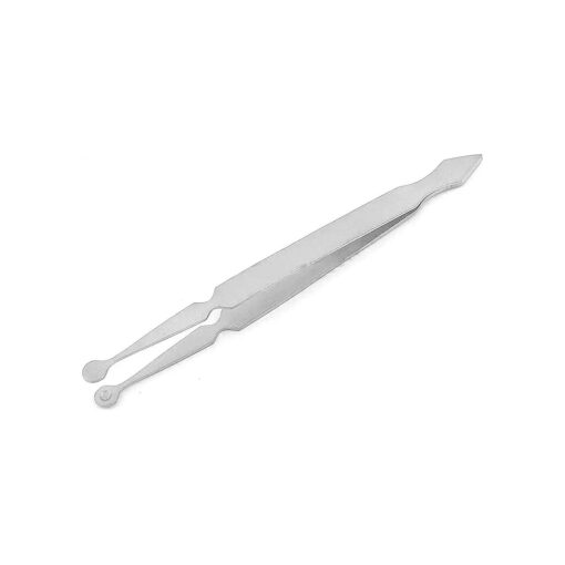 G.S BEAD BALL HOLDING TWEEZERS 4 1/2 PIERCING TOOL by G.S Beauty