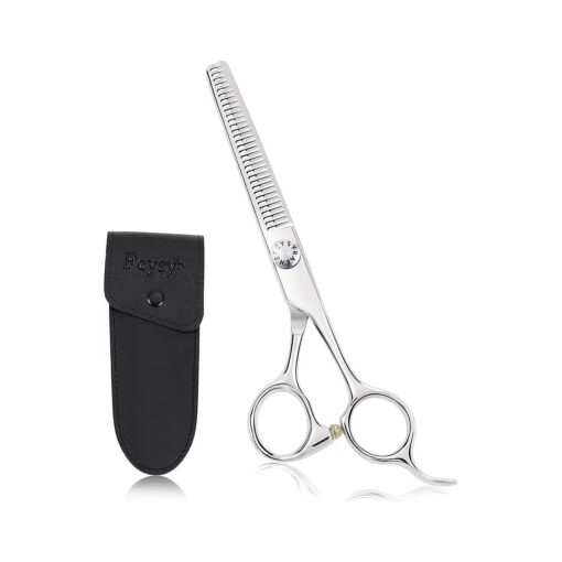 Thinning Shears, Fcysy 6" Professional Sharp Hair Thinning Scissors, 440c Stainless Steel Barber Texturizing Shears, Salon Haircut Blending Shears for Cutting Hair for Man Woman Kids