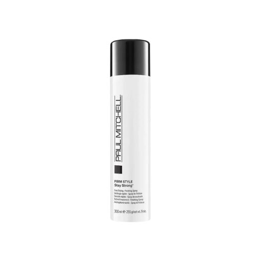 Stay Strong Finishing Hairspray, Long-Lasting Hold, Humidity-Resistant, For All Hair Types, 9 oz .