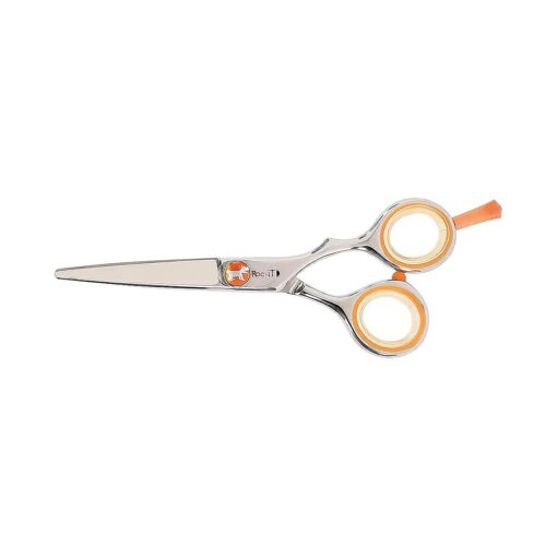 Cricket Centrix Roc-It Dog R 500 5" Professional Stylist Barber Hair Cutting Shear Precision Cast Convex Blade Scissor, Offset Grip