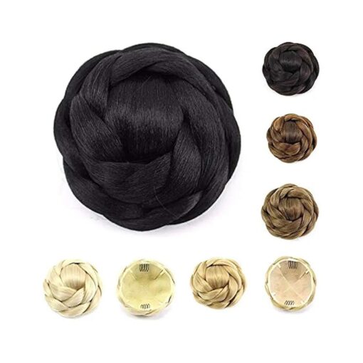 Moonlight 100g Large Size Hair Bun Hairpiece Braided Hair Extension ( # 2 )