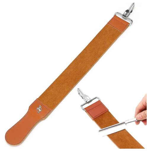 Straight Razor Strop Leather Sharpening Strap Barber Leather