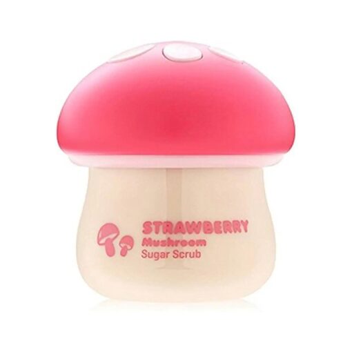 TONYMOLY Magic Food Strawberry Mushroom Sugar Scrub, 2.37 Fl Oz