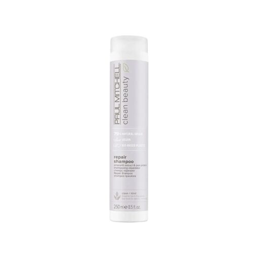 Paul Mitchell Clean Beauty Repair Shampoo, Strengthens and Protects, For Damaged, Brittle Hair, 8.5 fl, oz .