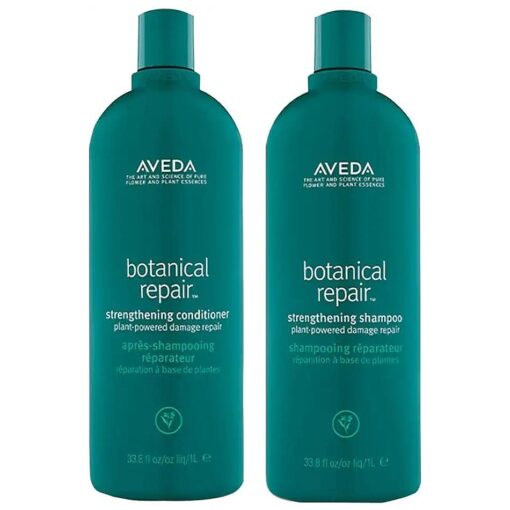 Aveda Botanical Repair Strengthening Shampoo & Conditioner Liter Duo, 1000 ml