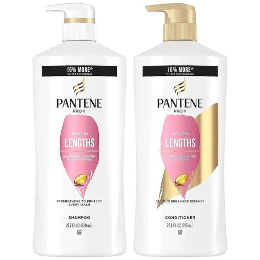 Pantene Shampoo, Conditioner and Hair Treatment Set, Healthy Lengths