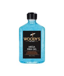 Woody 's Mega Firm Gel for Men, Alcohol-free, Creates Body and Shine with Super Firm Hold, 12 fl oz - 1 Pc