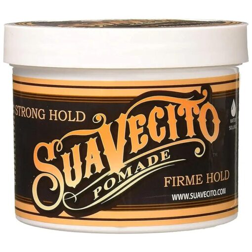 Suavecito Pomade Firme ( Strong ) Hold 32 oz, 1 Pack - Strong Hold Hair Pomade For Men - Medium Shine Water Based Wax Like Flake Free Hair Gel - Easy To Wash Out - All Day Hold For All Hair Styles