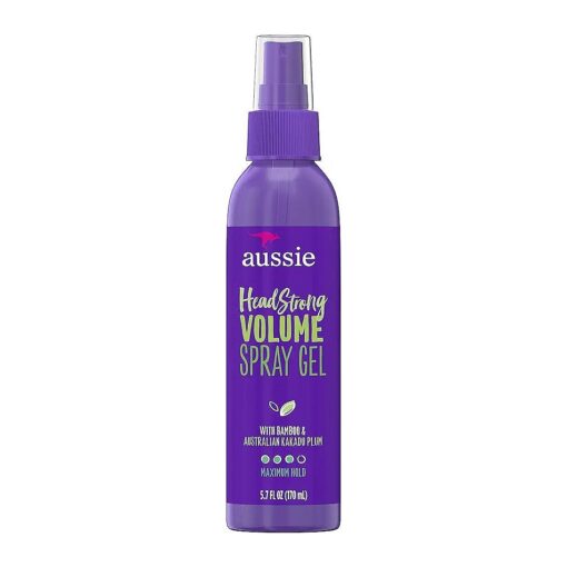 Aussome Volume Spray Hair Gel 5.7 Fl Oz - Spray Gel