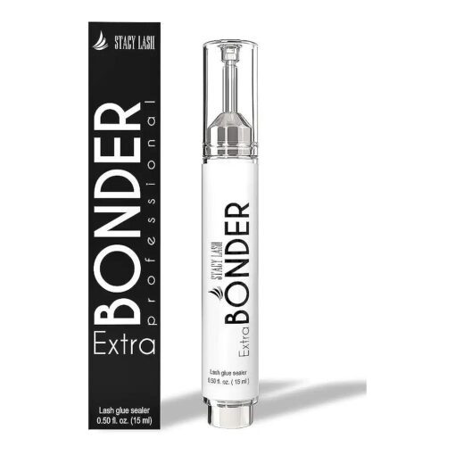 Lash Bonder for Eyelash Extensions by Stacy Lash /0.50fl.oz./15ml/Reduces Lash Extension Glue Fumes/Super Sealer/Lash Tech Supplies/Lash Primer Aid/Professional Use