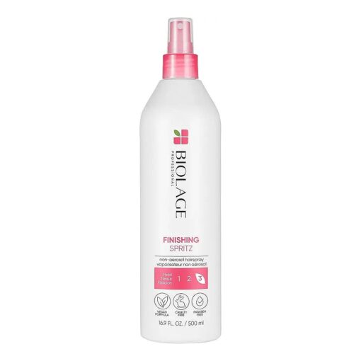 Styling Finishing Spritz Non-Aerosol Hairspray | Texturizing Hairspray That Locks Style In Place | Firm Hold | For All Hair Types | Paraben-Free | Vegan