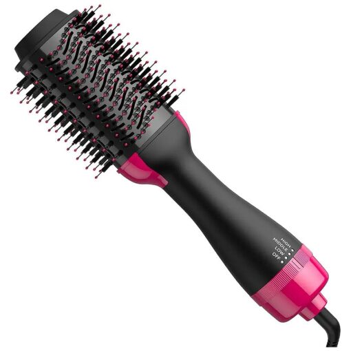 Hair Dryer Brush Blow Dryer Brush in One, 4 in 1 Styling Tools, Hair Dryer and Styler Volumizer, Hot Air Brush for Drying, Straightening, Curling, Salon