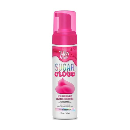 Sugar Cloud, Semi-Permanent Foaming Hair Color, CandyFloss, 6 fl oz .