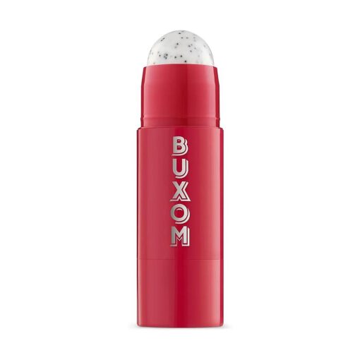 BUXOM Power-Full Lip Scrub, Gentle Sugar Exfoliator, Hydrating Scrub Stick for Lip Prep, Moisturizing Lip Care with Papaya Seed Oil, Cruelty Free