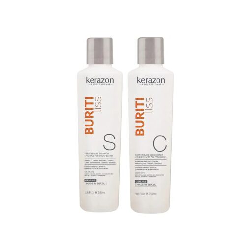 Sulfate Free Anti Frizz Color Safe Keratin Care Shampoo & Conditioner DUAL pack, Imported, NEW LOOK AND PACKAGING ! !