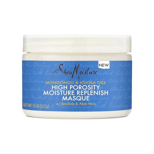 SheaMoisture Deep Conditioning Hair Masque for Curly, Coily Hair High Porosity Deep Conditioner to Fortify Hair 11 oz