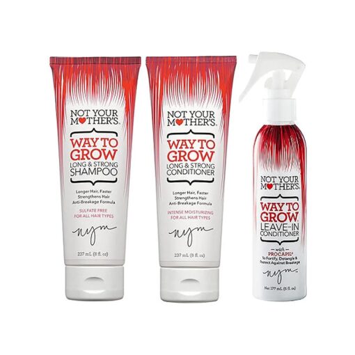 Not Your Mother 's Way to Grow Bundle, Shampoo/Conditioner/Leave-In