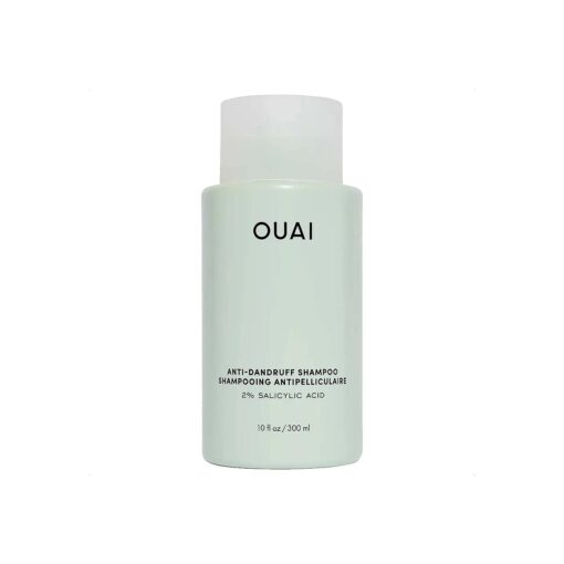 OUAI Anti Dandruff Shampoo - Soothing Salicylic Acid Shampoo for Flaky, Dry and Itchy Scalp - Reduces Itching, Redness and Irritation - Sulfate Free Scalp Care ( 10 Fl Oz )