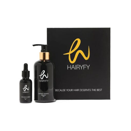 | Hair Loss Treatment For Men & Women - Shampoo & Serum Anti-Thinning Hair Regrowth Kit Growth And Thickness